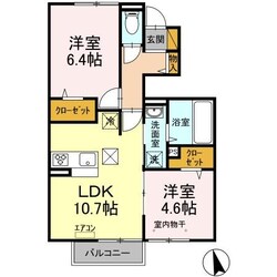 カスターニャ　I棟の物件間取画像